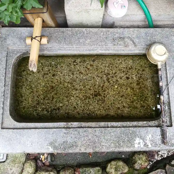 津の守弁財天の手水舎