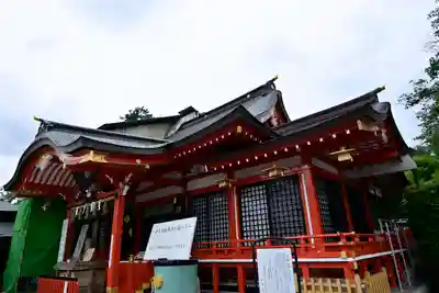 東伏見稲荷神社の本殿・本堂