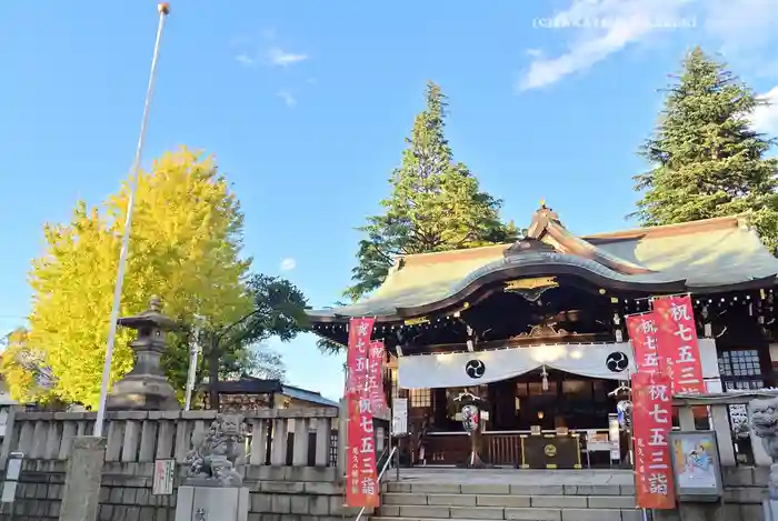 尾久八幡神社の本殿