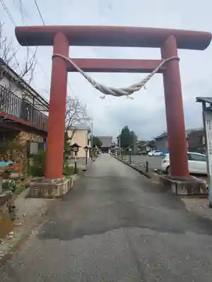 神明宮の鳥居