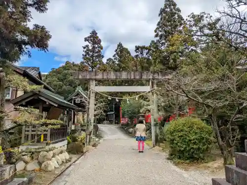 志氐神社の鳥居