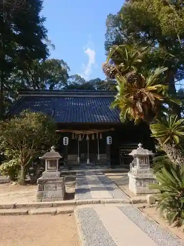 川津来宮神社の本殿