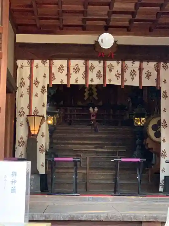 河内國魂神社の本殿・本堂