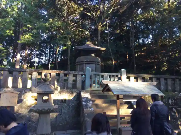 久能山東照宮のお墓