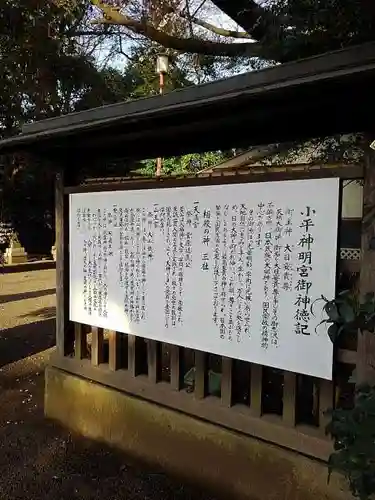 小平神明宮の歴史