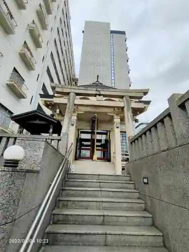 車町稲荷神社の鳥居