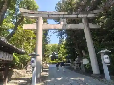 岡崎神社の鳥居