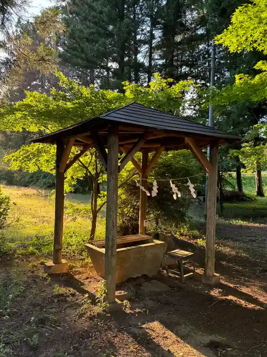 栗林神社の手水舎