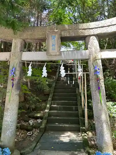 滑川神社 - 仕事と子どもの守り神(福島県)
