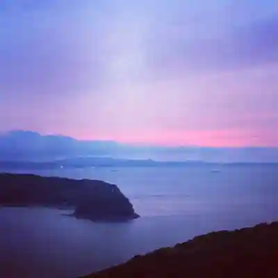 加太春日神社の景色