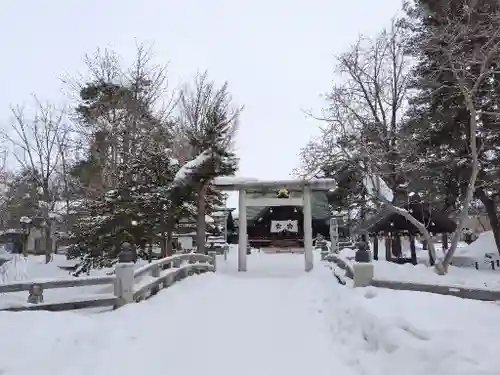 上川神社頓宮の鳥居
