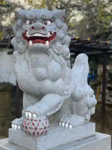 鈴鹿明神社の狛犬