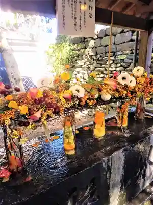 福島八幡宮の手水舎