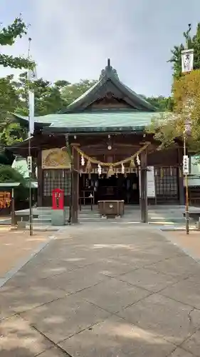 忌宮神社の本殿