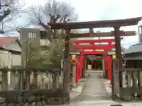 天王坊稲荷神社の鳥居