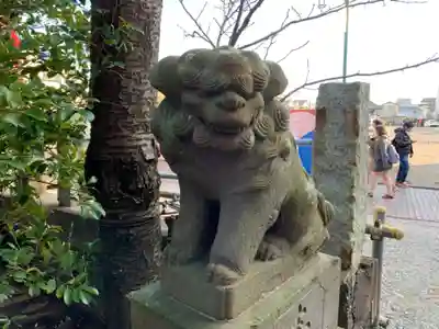 三社神社の狛犬