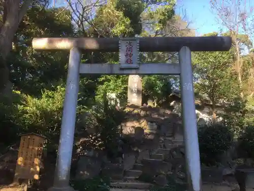 姉埼神社の鳥居