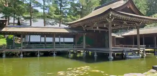 身曾岐神社の庭園