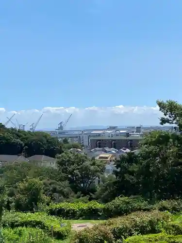 本牧神社の景色