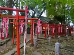 鬼子母神堂　(法明寺）の鳥居