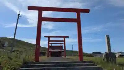 襟裳神社の鳥居
