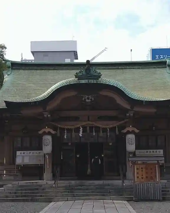 坐摩神社の本殿・本堂