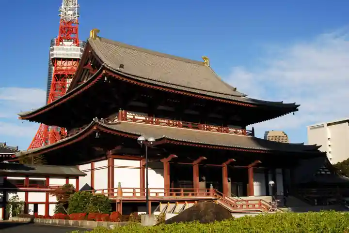 増上寺の本殿・本堂