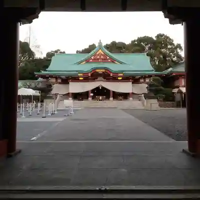 日枝神社の本殿・本堂