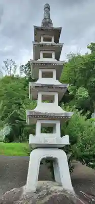 福島縣護國神社の塔