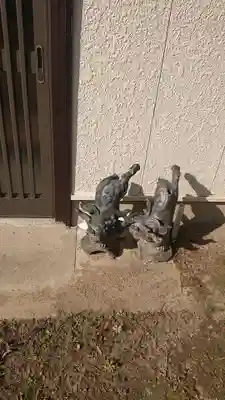 八龍社(稲島)の狛犬