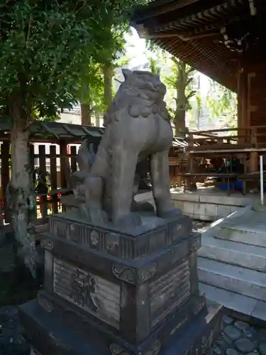 下谷神社の狛犬