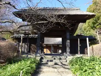 横浜　西方寺の山門・神門