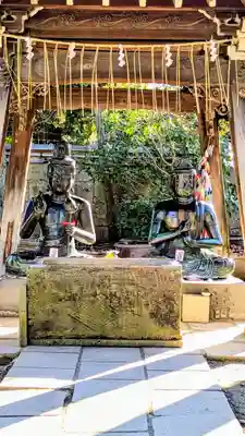 題経寺（柴又帝釈天）の手水舎