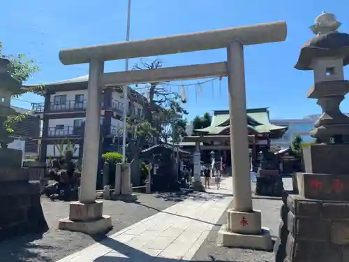 羽田神社の鳥居