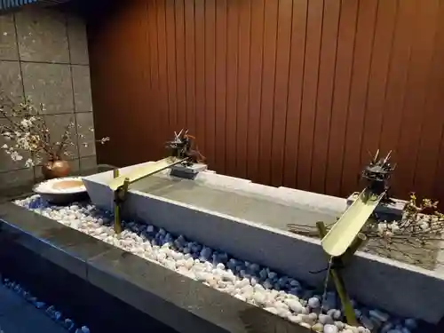 小野八幡神社の手水舎