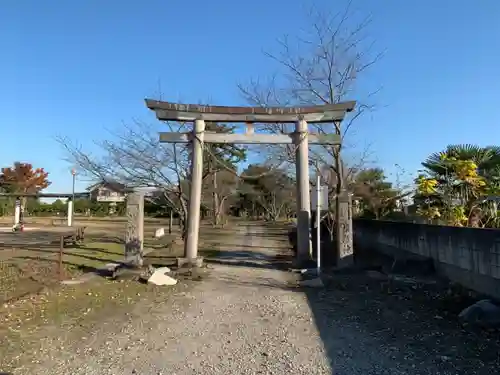 熊野神社の鳥居