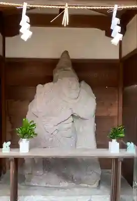 安江八幡宮（金沢水天宮）の像