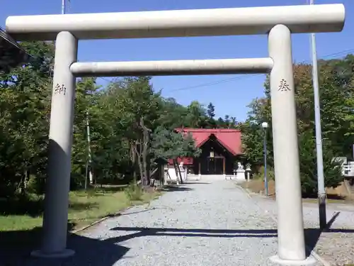 剣淵神社の鳥居