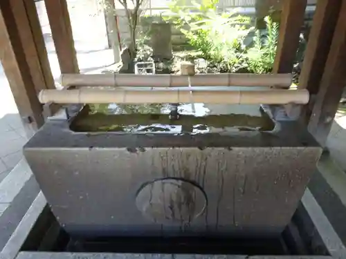 大森貴舩神社の手水舎
