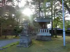 上川神社の狛犬