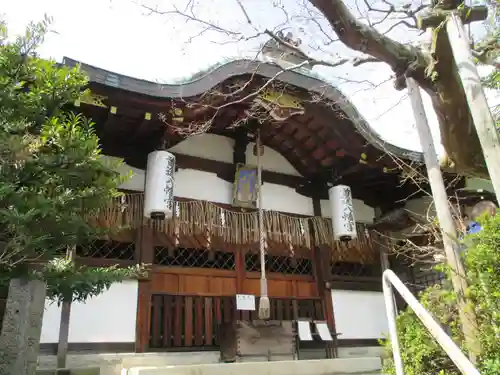 首途八幡宮の本殿・本堂