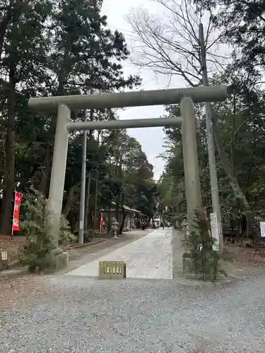 諏訪八幡神社の鳥居