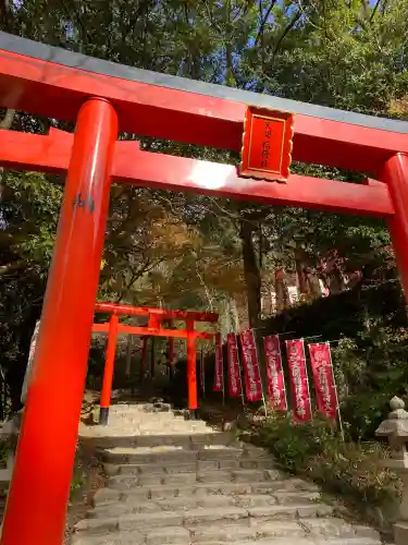 天開稲荷社の鳥居