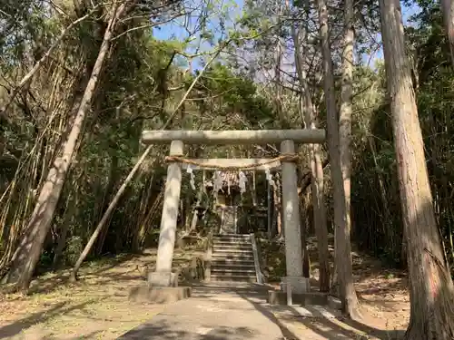 御嶽神社の鳥居