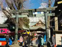 湯島天満宮の鳥居