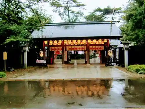 櫻木神社の山門・神門