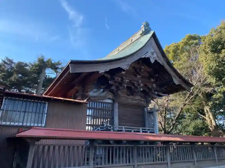 白幡雷電神社の本殿・本堂