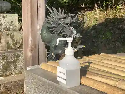 大原八幡神社の手水舎