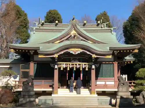 赤塚氷川神社の本殿