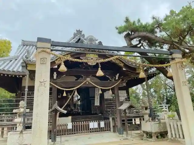猪名野神社の本殿・本堂